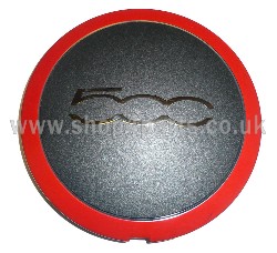 Alloy Wheel Centre Cap (Red)