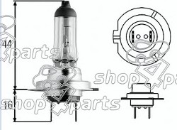 Headlamp Bulb H7 Halogen