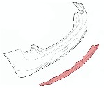 Rear Bumper Lower